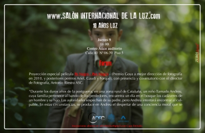 Forum - Proyección especial película Pa Negre - Pan Negro -