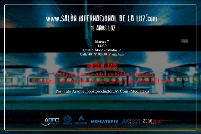 MASTER CLASS Administración de color en Media Composer (Opciones y herramientas para el color en proyectos HD y 4K)